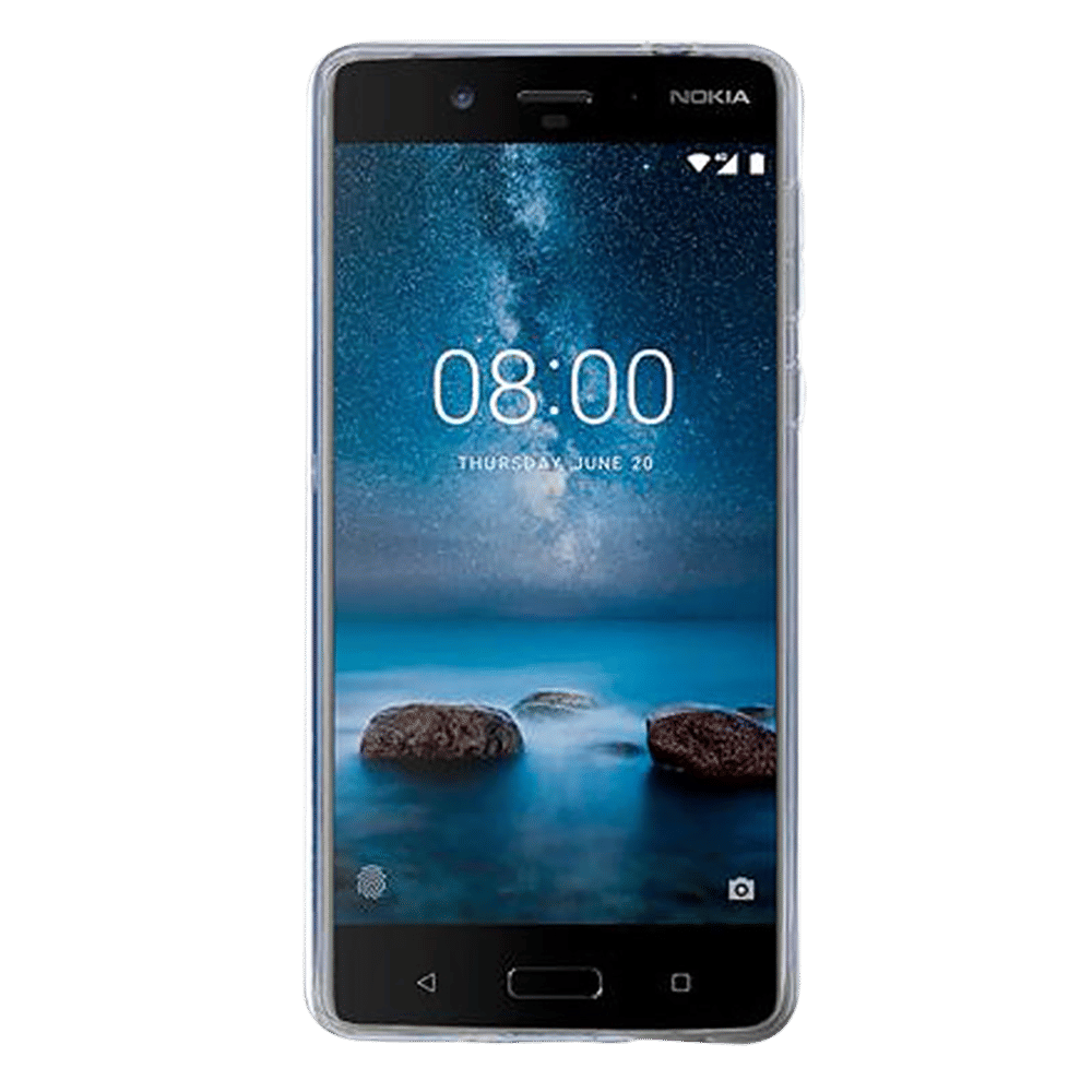 Buy stuffcool PRNK8 Silicone Back Cover for Nokia 8 (Camera